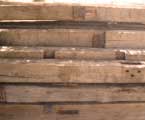 Reclaimed Hand Hewn White Oak Beams